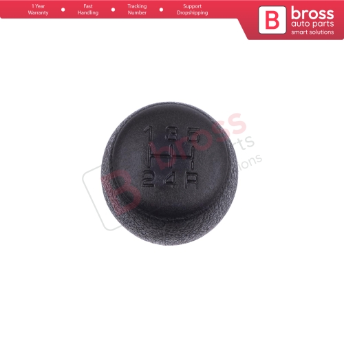 5 Speed Gear Shift Stick Knob 2403.V0 Black For Peugeot Partner Citroen Berlingo