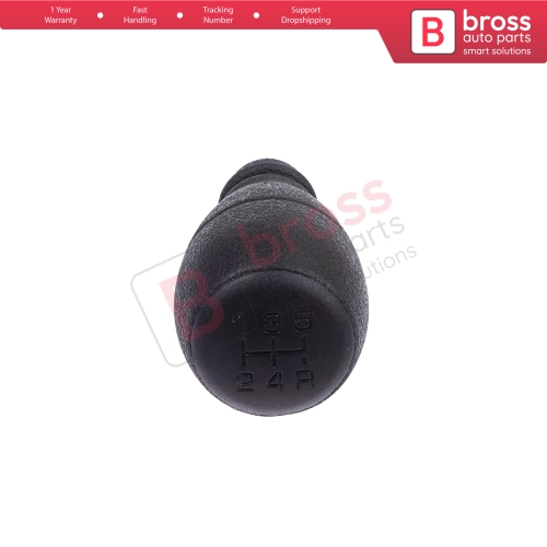 5 Speed Gear Shift Stick Knob 2403.V0 Black For Peugeot Partner Citroen Berlingo