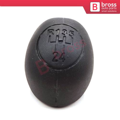5 Speed Gear Shift Stick Knob 2403.S2 Black For Peugeot Boxer Jumper Relay