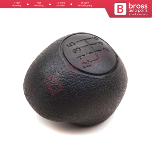 6 Speed Gear Shift Stick Knob 2403.EQ Black For Peugeot Boxer Ducato Jumper Relay MK3