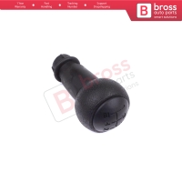 5 Speed Gear Shift Stick Knob 2403.FC Black For Peugeot Partner Tepee Citroen Berlingo MK2
