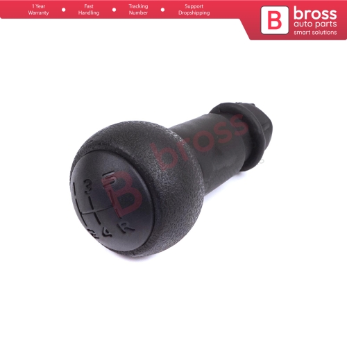 5 Speed Gear Shift Stick Knob 2403.FC Black For Peugeot Partner Tepee Citroen Berlingo MK2