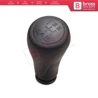 5 Speed Gear Shift Stick Knob 2403.FS Black For Fiat Fiorino Qubo Citroen Nemo Peugeot Bipper MK3