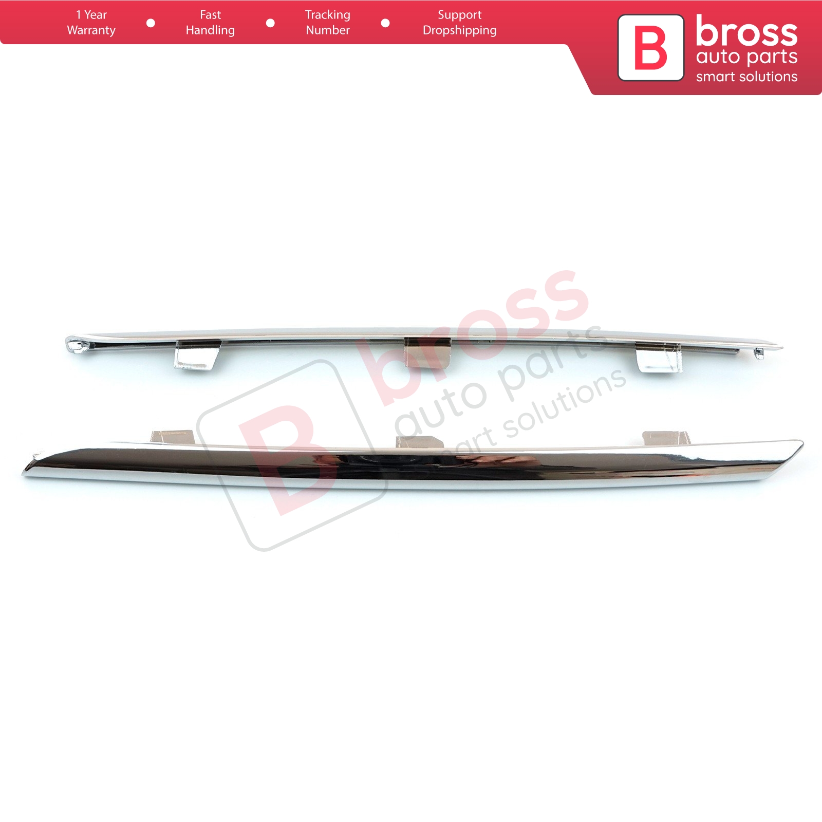 Added chrome grille Renault CLIO 4