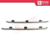 Front Grille Moulding Protective Chrome Strip Set 620722847R for Renault Clio MK4