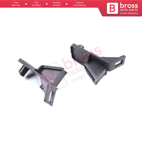 Bumper Connection Bracket Set Front 7700427571 for Renault Megane Scenic MK1