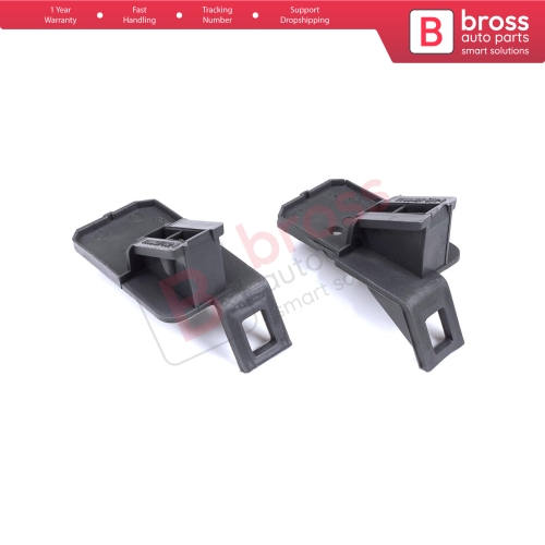 Bumper Connection Bracket Set Front 7700427571 for Renault Megane Scenic MK1