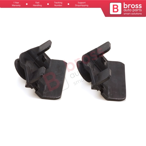 Bumper Connection Bracket Set Front 8200012580 for Renault Kangoo MK1 Laguna MK2