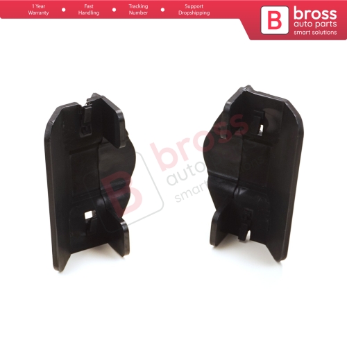 Bumper Connection Bracket Set Front 8200012580 for Renault Kangoo MK1 Laguna MK2