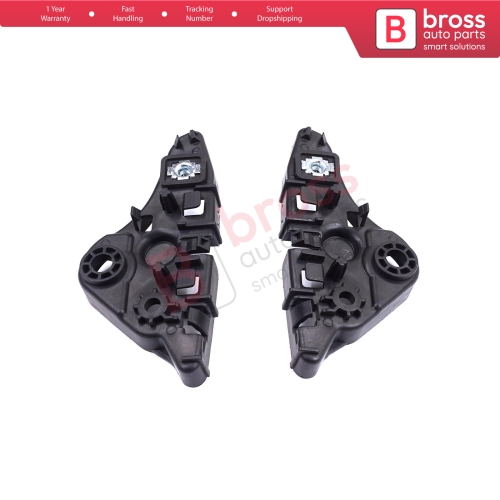 Bumper Connection Bracket Set Front 620940009R for Renault Fluence Samsung SM3