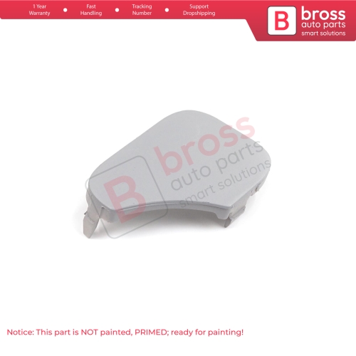 Front Bumper Tow Bar Eye Cover 6S6117A989AA for Ford Fiesta 2006-2008