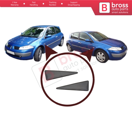 2 Pcs Side Indicator Lamps White 8200027150 8200027151 for Renault