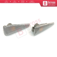 2 Pcs Side Indicator Lamp 8200602763 65 Left Right for Renault Sandero Symbol Thalia 2