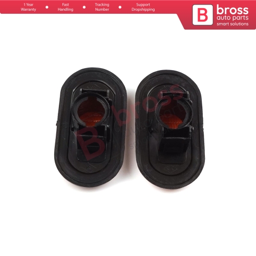 2 Pcs Side Indicator Lamp Amber 7700847333 for Renault Opel Nissan