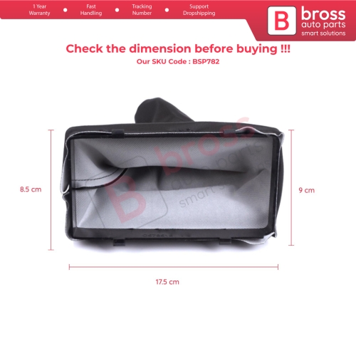 Parking Handbrake Black Boot Gaiter 578518 for Vauxhall Opel Corsa C Tigra Combo B