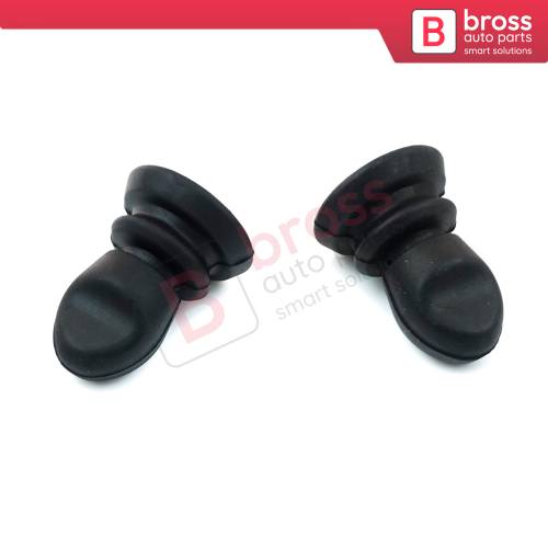 2 Pieces Manual Side Wing Mirror Adjuster Knob Cover 98AB17B718AB for Ford Focus MK1