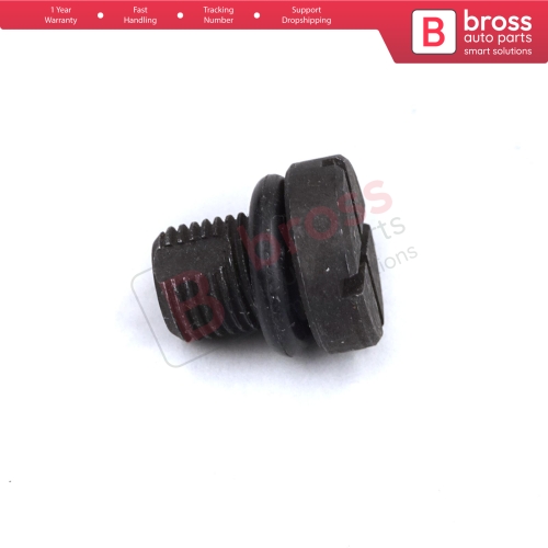 Coolant Bleeder Screw Radiator Hose Bleed Vent Screw with Seal 17111712788 for BMW E46 E90 E39 E53 E83 E85 Mini
