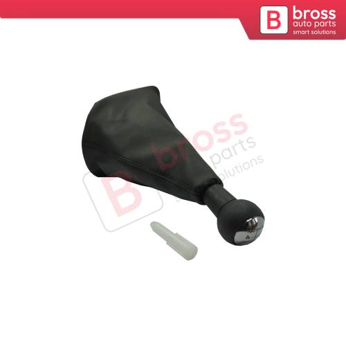 Gear Shift Stick Knob Black Boot Gaiter Set 7588.VQ For Peugeot 307