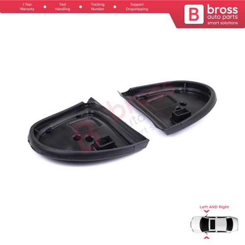 Exterior Side Wing Mirror Rubber Seals L+R Pads For Mercedes W211 S211 W203 S203 A413131418