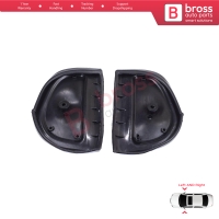 Exterior Side Wing Mirror Rubber Seals L+R Pads For Mercedes W210 W140 W202 S202 Pre-Facelift