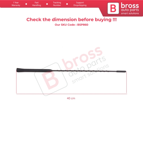 Roof Aerial Mast AM FM Radio Antenna Rod CT4Z18813A For Ford Lincoln Mercury 40 cm