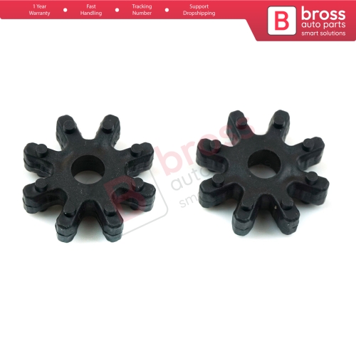 Bross Auto Parts - BSP882 2 Pcs Steering Column Flexible Coupler Flexible  Coupling 563152K000FFF X1P for Kia Hyundai