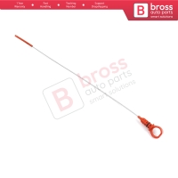 Oil Level Measurer Rod Metal Dipstick 500 mm for Peugeot Citroen 1.4 HDI Ford 1.4 TDCI Mazda 1.4 CD Engine 1331073