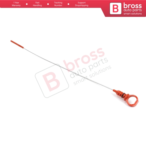 Oil Level Measurer Rod Metal Dipstick 500 mm for Peugeot Citroen 1.4 HDI Ford 1.4 TDCI Mazda 1.4 CD Engine 1331073