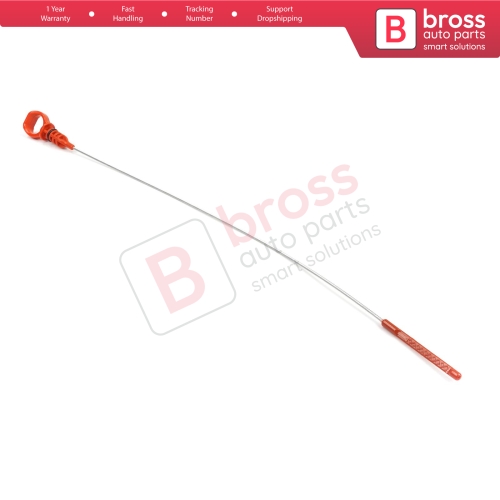 Oil Level Measurer Rod Metal Dipstick 500 mm for Peugeot Citroen 1.4 HDI Ford 1.4 TDCI Mazda 1.4 CD Engine 1331073