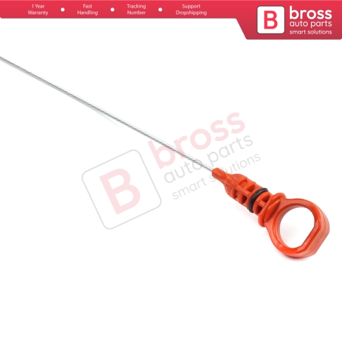 Oil Level Measurer Rod Metal Dipstick 500 mm for Peugeot Citroen 1.4 HDI Ford 1.4 TDCI Mazda 1.4 CD Engine 1331073