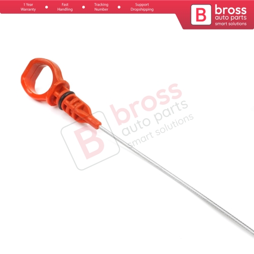 Oil Level Measurer Rod Metal Dipstick 500 mm for Peugeot Citroen 1.4 HDI Ford 1.4 TDCI Mazda 1.4 CD Engine 1331073