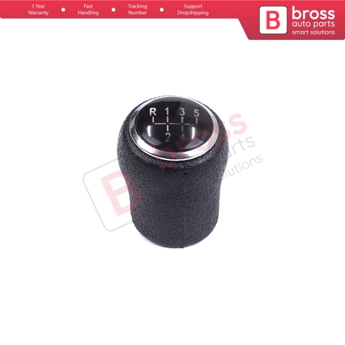 5 Speed Gear Shift Stick Knob Black 7H0711113 for VW T5 Caravelle 2003-2015