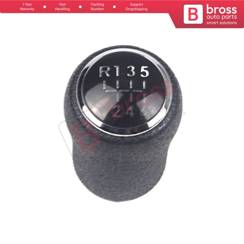 6 Speed Gear Shift Stick Knob Black 7H0711113 for VW T5 Caravelle 2003-2015