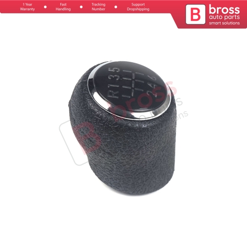 6 Speed Gear Shift Stick Knob Black 7H0711113 for VW T5 Caravelle 2003-2015