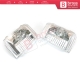 2 Pcs Side Door Wing Mirror Indicator Lamp White Lens R+L 71748253 71748252 for Fiat Peugeot Citroen MK3