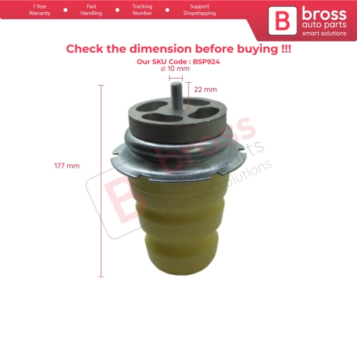 Rear Axle Suspension Bump Stop Rubber Buffer 46817717 for Fiat Doblo 119 223