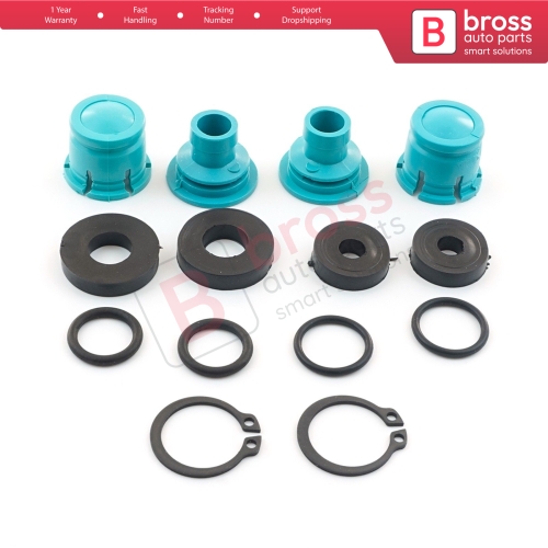 Manual Gearbox Gear Shift Bushing Lever Selector Linkage Repair Kit 758223 for Opel Astra Vectra Zafira Corsa Tigra