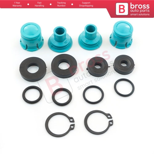 Manual Gearbox Gear Shift Bushing Lever Selector Linkage Repair Kit 758223 for Opel Astra Vectra Zafira Corsa Tigra