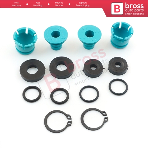 Manual Gearbox Gear Shift Bushing Lever Selector Linkage Repair Kit 758223 for Opel Astra Vectra Zafira Corsa Tigra