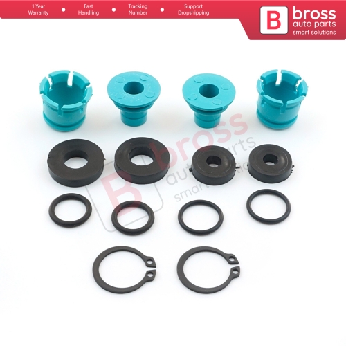 Manual Gearbox Gear Shift Bushing Lever Selector Linkage Repair Kit 758223 for Opel Astra Vectra Zafira Corsa Tigra