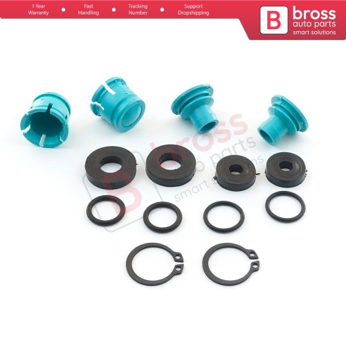 Manual Gearbox Gear Shift Bushing Lever Selector Linkage Repair Kit 758223 for Opel Astra Vectra Zafira Corsa Tigra