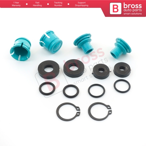 Manual Gearbox Gear Shift Bushing Lever Selector Linkage Repair Kit 758223 for Opel Astra Vectra Zafira Corsa Tigra