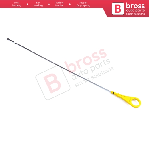 Oil Level Measurer Rod Dipstick 445 mm for Ford B C Max Fiesta Focus Fusion Ikon Mondeo Volvo Mazda 2 YS6G6750BC 