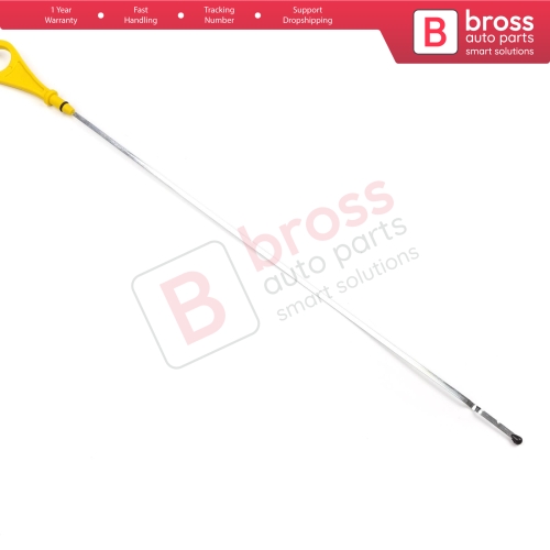 Oil Level Measurer Rod Dipstick 445 mm for Ford B C Max Fiesta Focus Fusion Ikon Mondeo Volvo Mazda 2 YS6G6750BC 