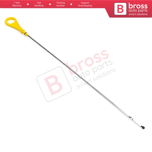 Oil Level Measurer Rod Dipstick 445 mm for Ford B C Max Fiesta Focus Fusion Ikon Mondeo Volvo Mazda 2 YS6G6750BC 
