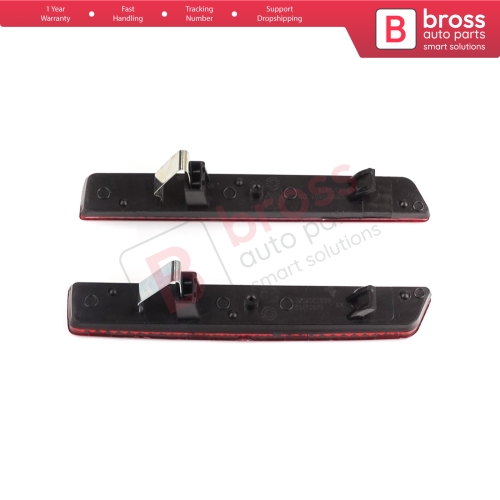 Rear Bumper Reflector Left Right 51810677 51810678 for Fiat Doblo MK2 Opel Combo D