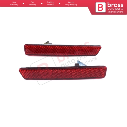 Rear Bumper Reflector Left Right 51810677 51810678 for Fiat Doblo MK2 Opel Combo D