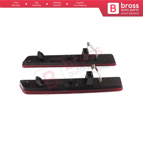 Rear Bumper Reflector Left Right 51810677 51810678 for Fiat Doblo MK2 Opel Combo D