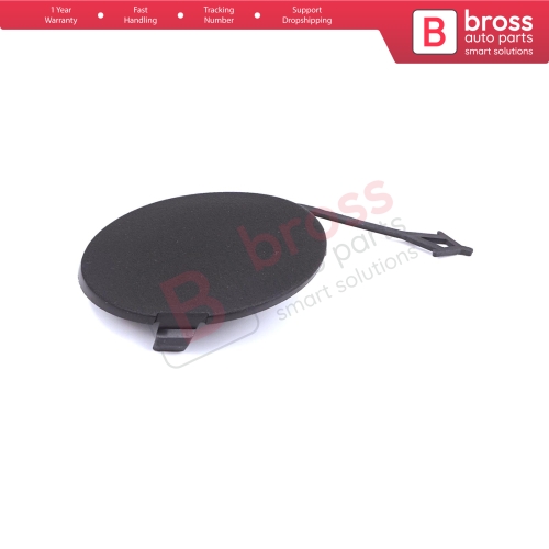Front Bumper Tow Eye Cover 735615289 Textured for Fiat Doblo 2015-2020