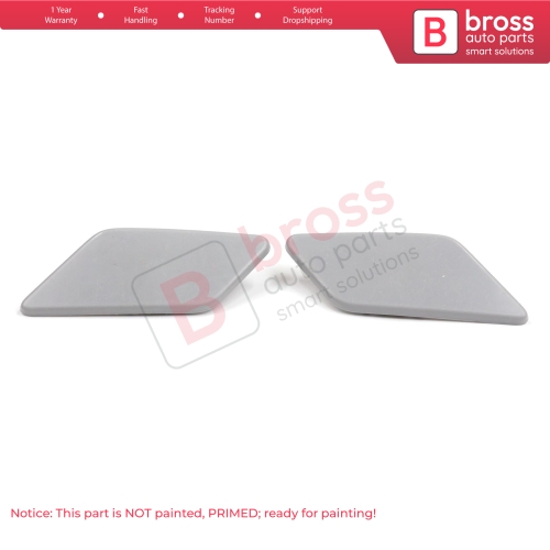 Front Bumper Headlight Headlamp Washer Jet Spray Nozzle Cover Cap 85353 F4020 85354 F4020 for Toyota Corolla MK12 E210